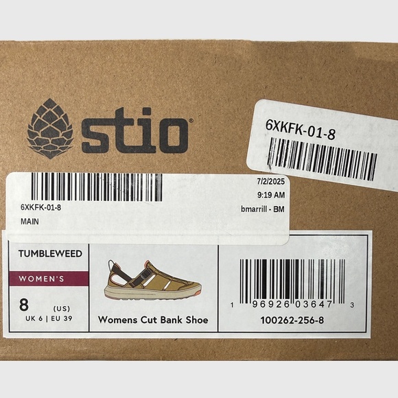 Stio Cut Bank Shoe / Shoes - NWT Womens Size 8 Tumbleweed - #48822-TOP2 - Picture 5 of 5